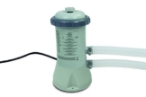 Intex 600 GPH Cartridge Filter Pump(12 V), grau, 17.1x18.4x32.8 cm, 28604GS -