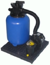 Sandfilteranlage TOP MOUNT 500 mit Aqua Technix Pumpe -